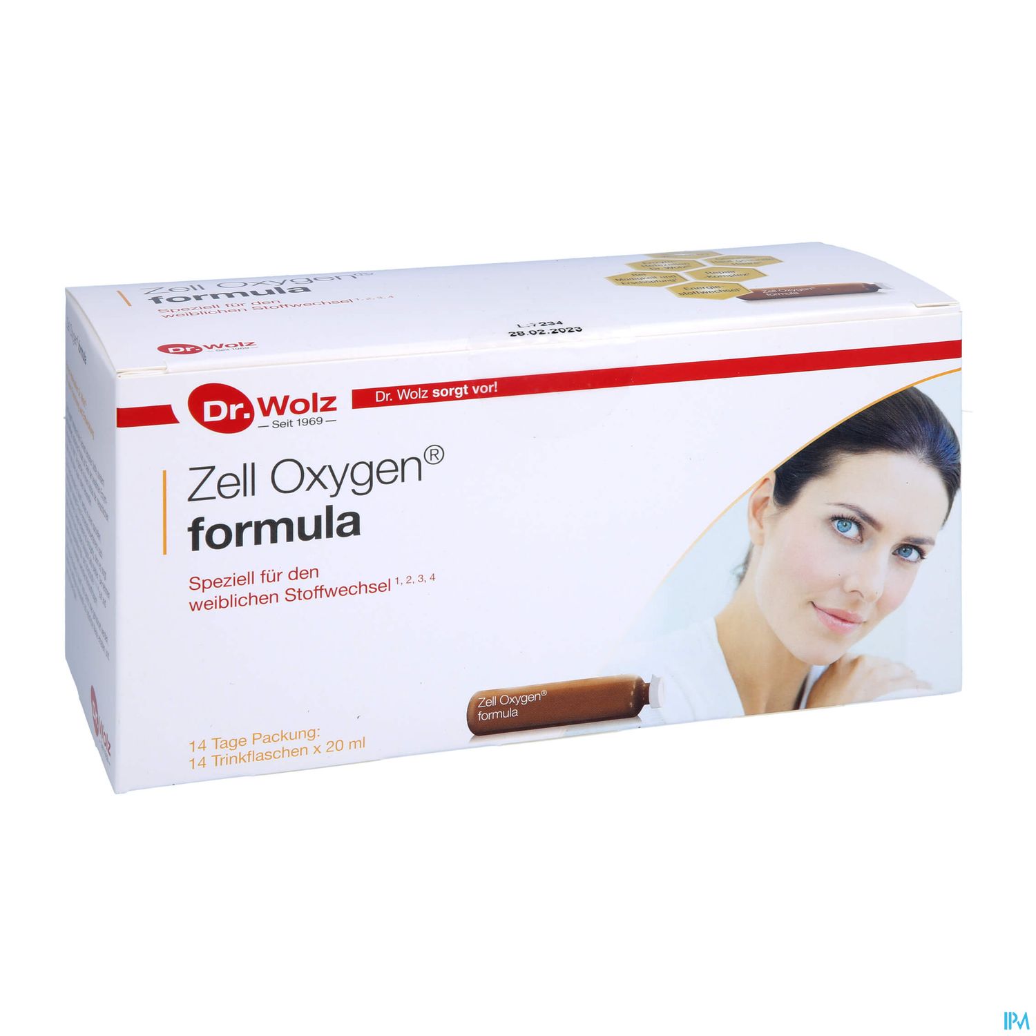 Zell Oxygen Dr.wolz Trink-ampullen Formula Nr.60614 14x20 280ml
