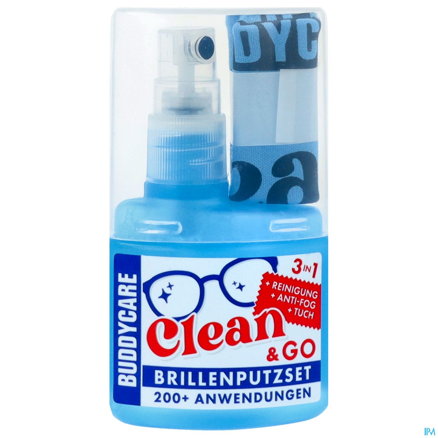 Buddycare Clean And Go Brillenputzset +antifog +reinigungstuch 1st