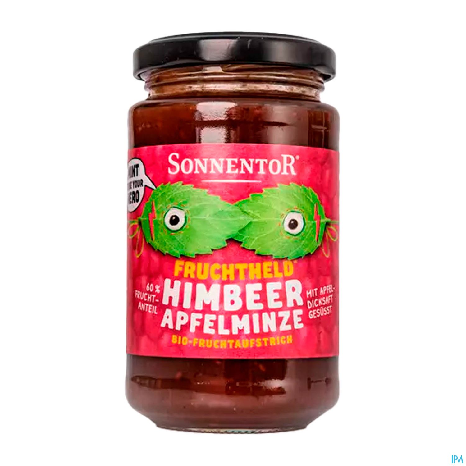 Sonnentor Fruchtheld Aufstrich Bio Himbeere Apfelminze 01022 250g