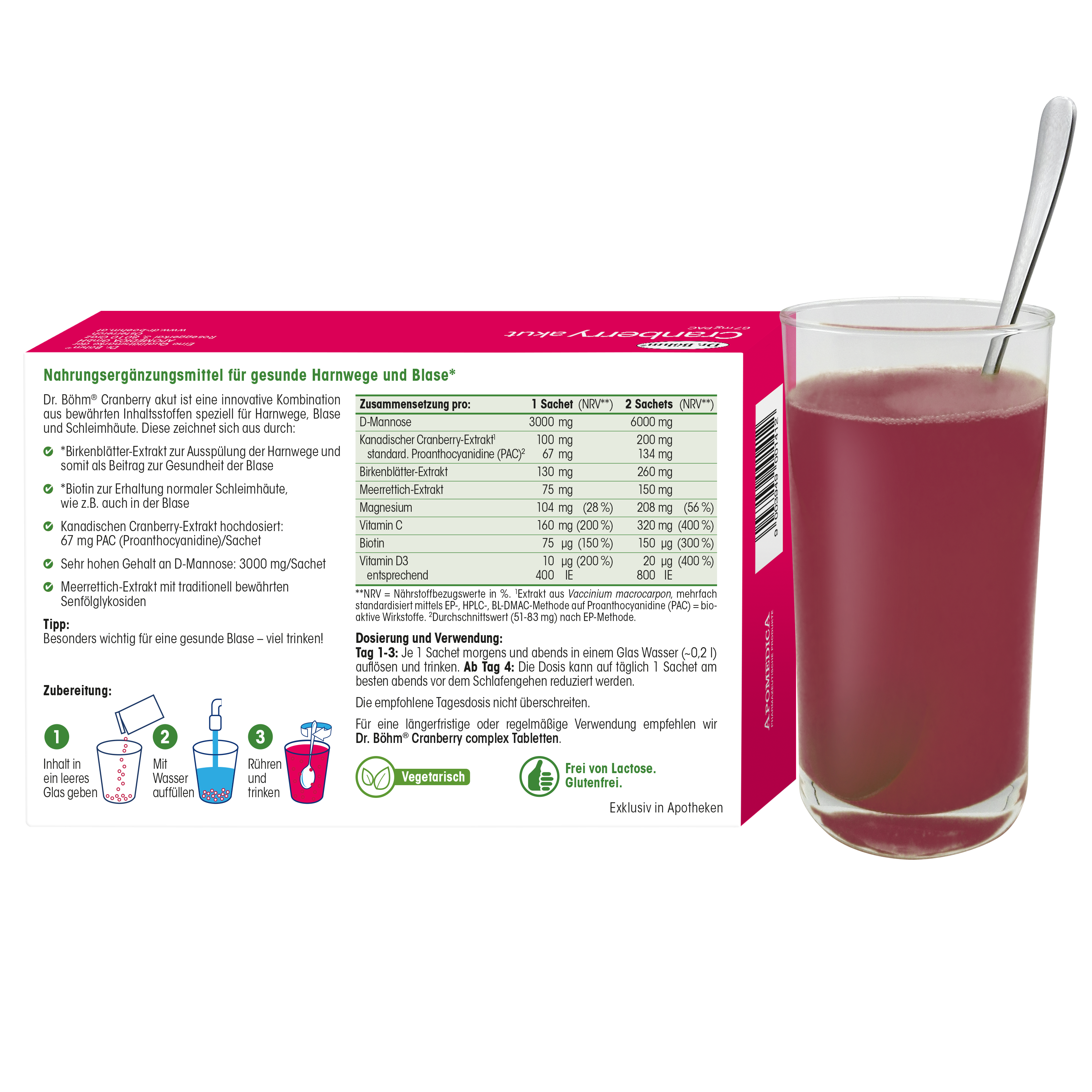 Dr. Böhm Cranberry akut