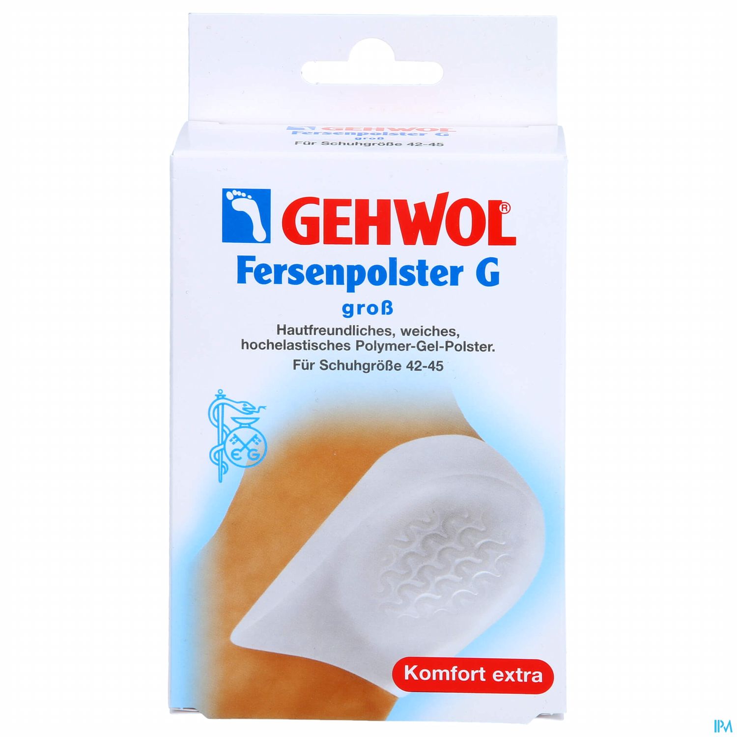 Fersenpolster Gehwol G Gross Gr.42-45 Nr 64184 2st