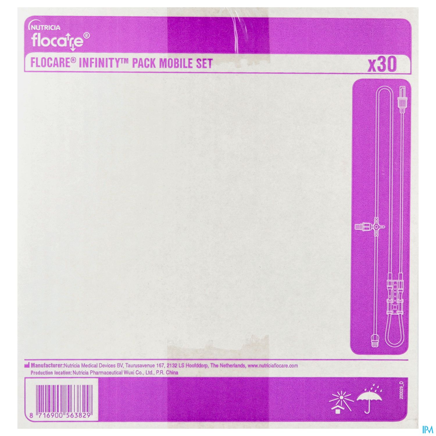 Flocare Packset/ueberleitgeraet Enfit Infinity Mobil 30st