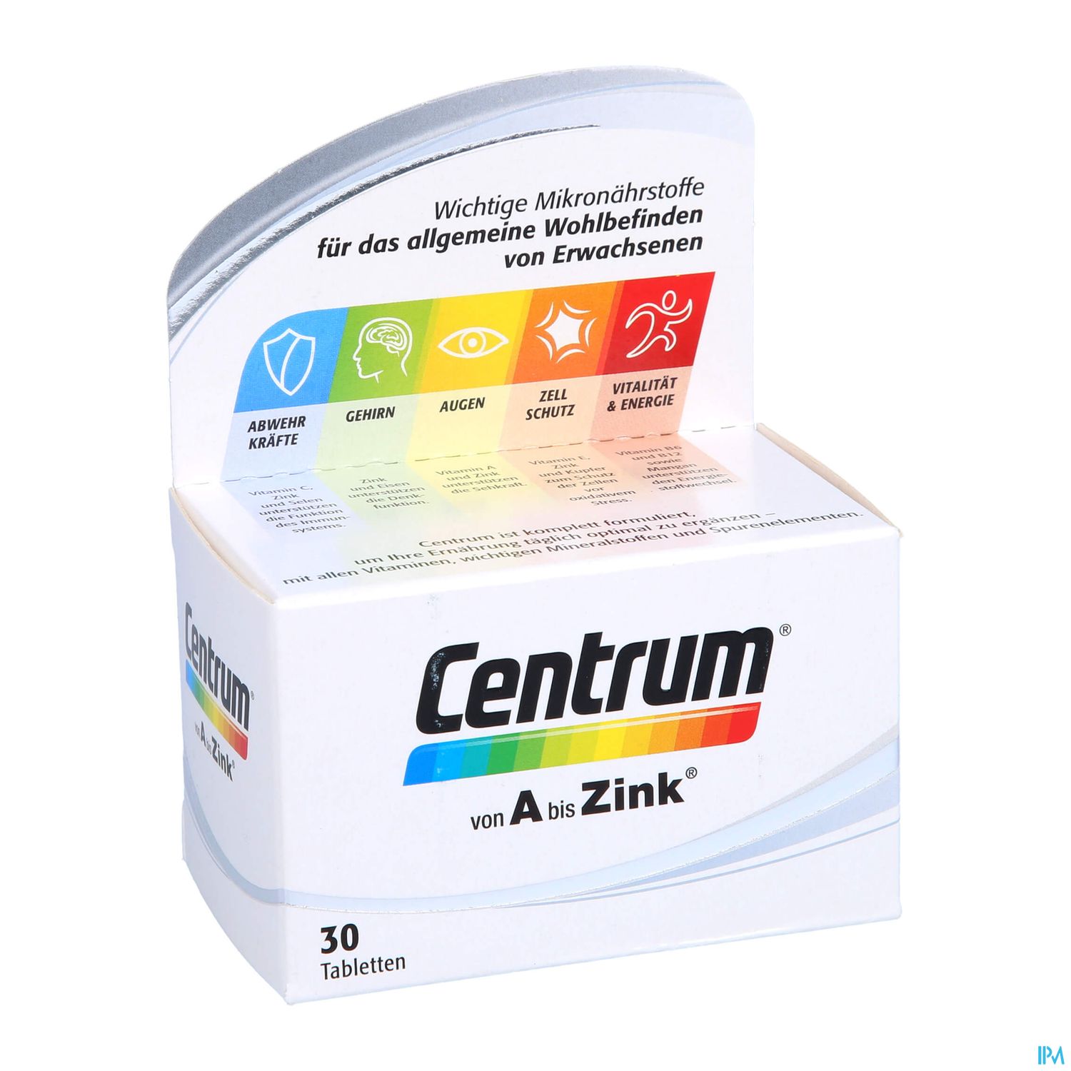 Centrum Tabl A-zink 30st