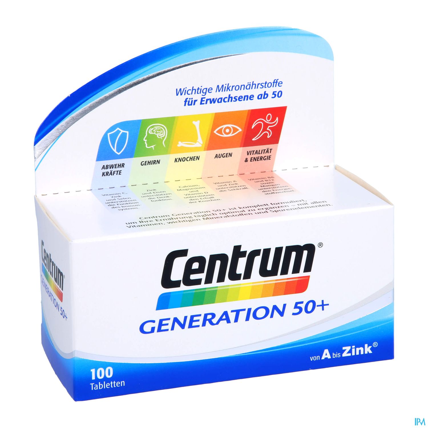 Centrum Tabl Generation 50+ 100st