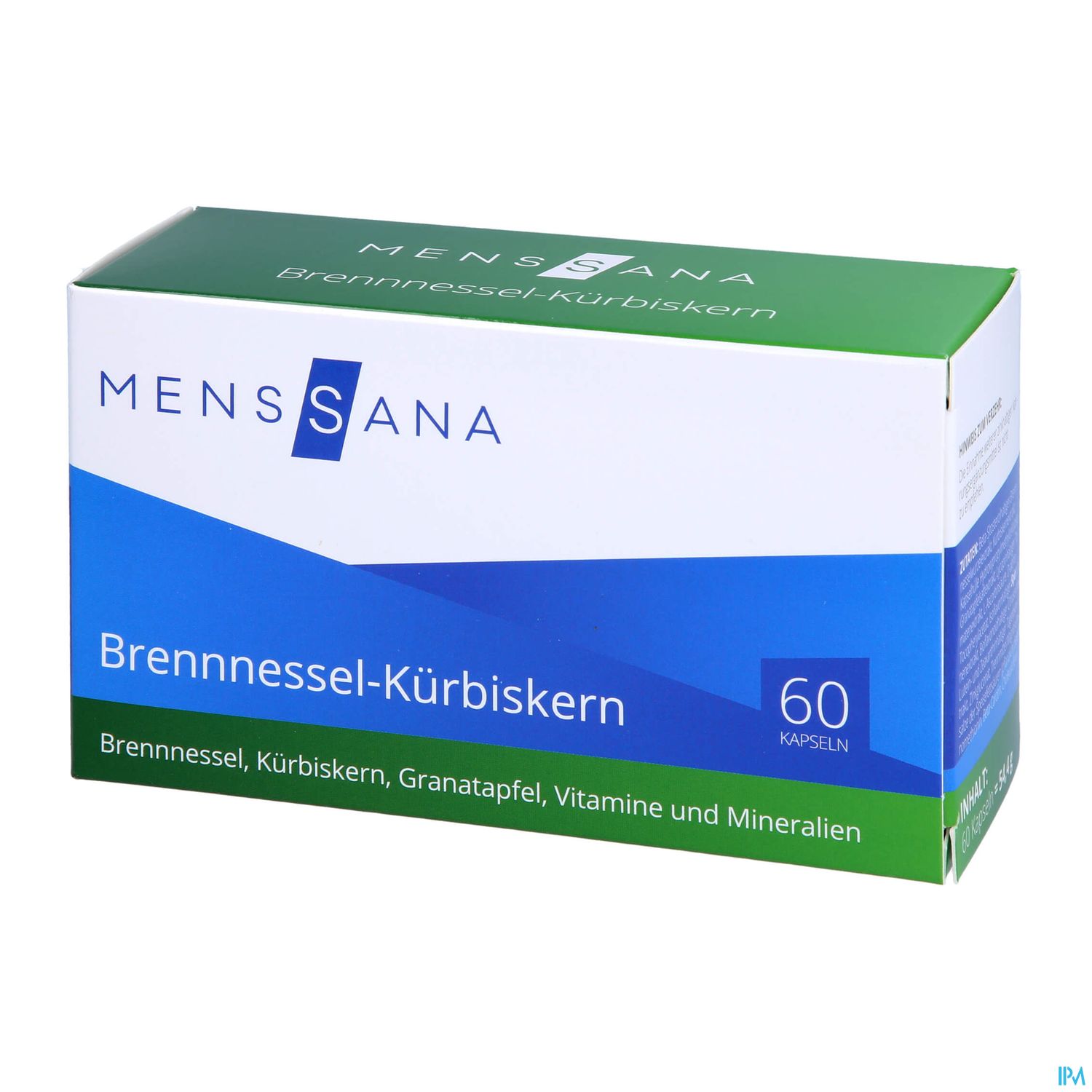 Brennnessel Kapseln -menssana +kuerbiskern 60st