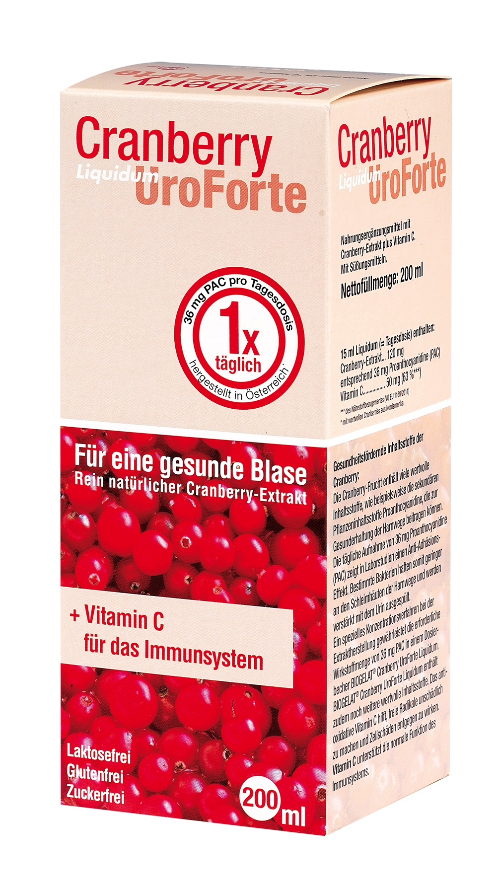 BIOGELAT CRANBERRY UroForte-Liquidum